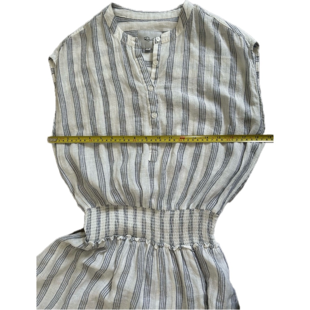 EUC Rails Angelina Blue & White Striped Linen Sundress Size S - Picture 4 of 11